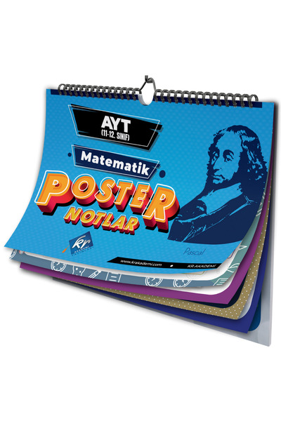 KR Akademi Yayınları AYT Matematik Poster Notlar