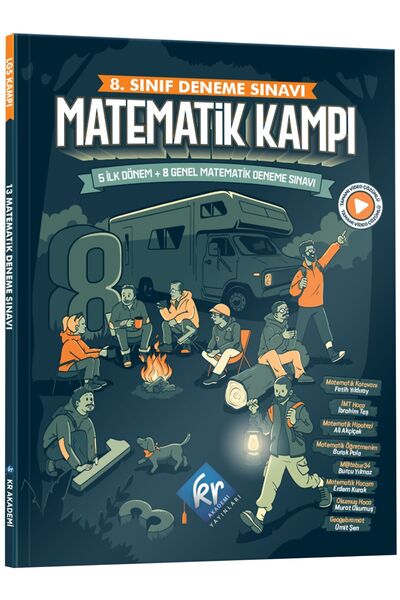 KR Akademi Yayınları 8. Sınıf Deneme Sınavı Matematik Kampı