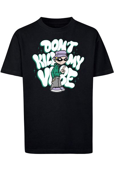 Mister Tee Herren Kids Don't Kill My Vibe Tee