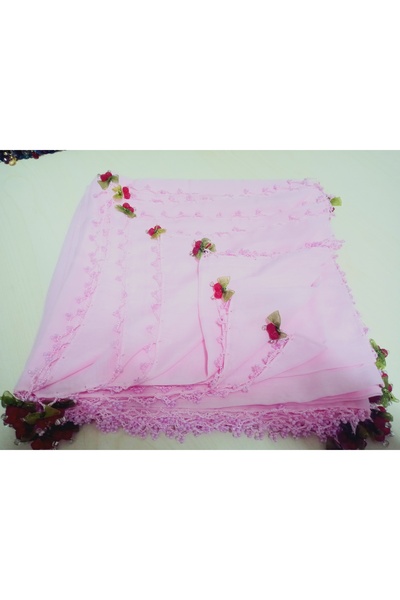 hoaryage Pătură Mevlüt yemenită cu 4 margini brodate - Broderie manuală de ci...