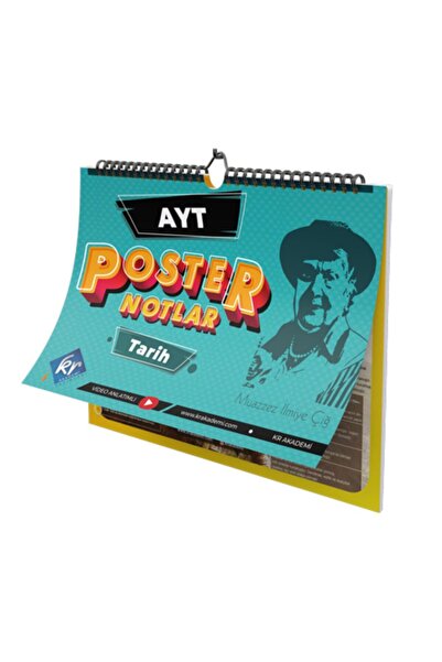 KR Akademi Yayınları AYT Tarih Poster Notlar