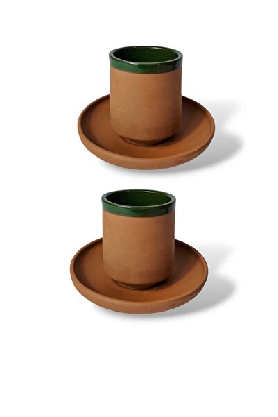 Espresso Fincan Seti 4 Parça Çömlek Espresso Fincan Takımı