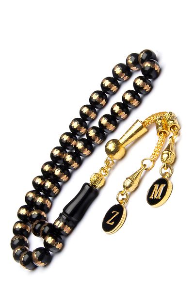 OTTOTESBİH Cadou, Glob Cut Gemstone Tasbih, Litere cu ciucuri