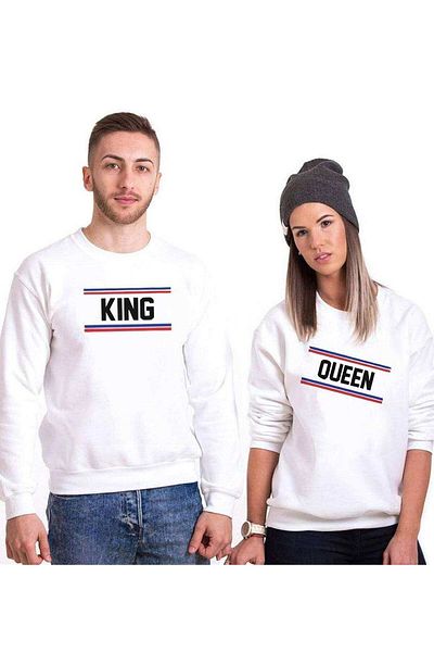 Tshirthane King Queen 22 - Lover Combinations Sweatshirt