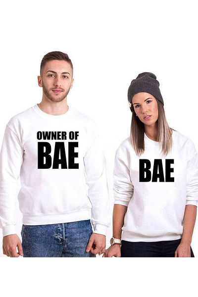 Tshirthane Owner Of Bae Lover Combinations Sweatshirt Couple Combination