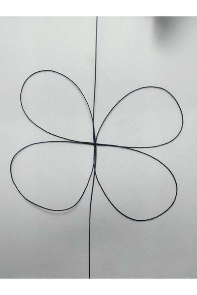 Eskişehir hobi sanat Νάιλον σχοινί 50 μέτρων 0,5 mm - Μαύρο νήμα προσευχής εκατό τοις εκατό