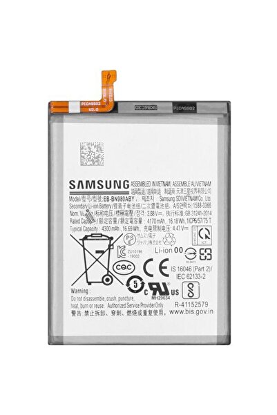 Genel Markalar Samsung Galaxy Note 20 SM-N980 Batarya Pil - Orijinal