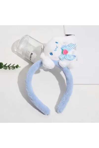 synshop Sanrio Hello Kitty Kuromi Cinnamoroll - My Melody Pompompurin Crown Tan Hair Accessory