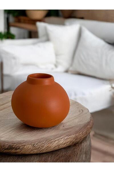 Porselian Tasarım Küre Vazo