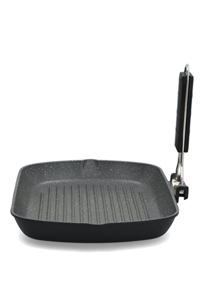 Parfait Marble Coated Foldable Non-Stick Grill Pan XB-40534