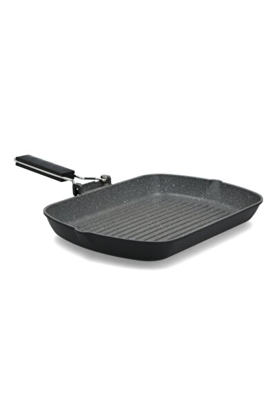 Parfait Marble Coated Foldable Non-Stick Grill Pan XB-40534