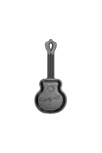Lodge Dolly Parton Guitar Design Seasoned Cast Iron Mini Skillet