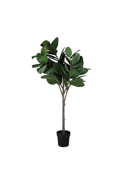SERENE Garden Decor Rubber Artificial Tree with Pot 90346