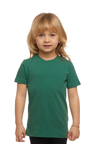 LOVETTI Sea Green Unisex Παιδικό κοντομάνικο μπλουζάκι με λαιμόκοψη