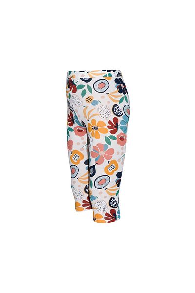 LOVETTI Nordic Jungle Girl's Patterned Knee Length Leggings Capri