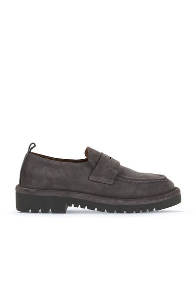 Bueno Shoes 01wz6703 Модел Дамски Мокасини от Сиви Велур