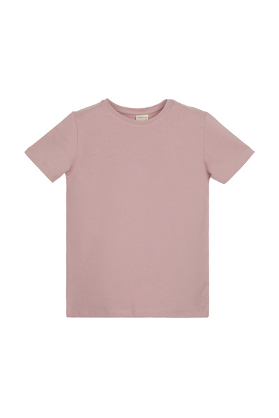 LOVETTI Μπλουζάκι UniSex KidS Crew λαιμόκοψη ροζ κοντομάνικο μπλουζάκι