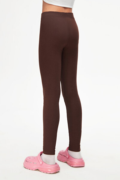 LOVETTI Χειμερινό κολάν για κορίτσια - Καφέ Βασικό Μοντέλο