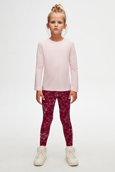 LOVETTI PinK Lycra Seasonal Long Sleeve Girl's T-shirt