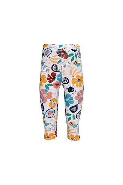 LOVETTI Nordic Jungle Girl's Patterned Knee Length Leggings Capri