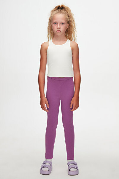 LOVETTI Ανοιχτό Μωβ Κοριτσίστικα Χειμερινά Κολάν - Σειρά Basic