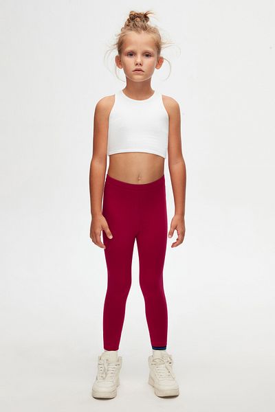 LOVETTI Basic Plum Girl's Summer Tights