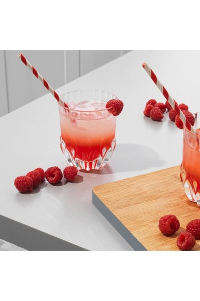 RCR 6-Piece Adagio Modern Design Short Tumbler Glass Set 350ml