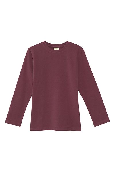 LOVETTI Cherry Decay Basic Unisex Kids Seasonal Crew Neck Long Sleeve T-Shirt