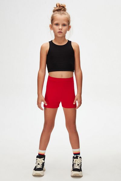 LOVETTI Girl - Light Red Basic DAnce Shorts