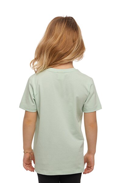 LOVETTI Green UniSex KidS T-Shirt - Crew Neck, Short Sleeve