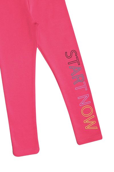 LOVETTI Pomegranate Flower Start Now Printed - Girl's Winter Hooded Leggings