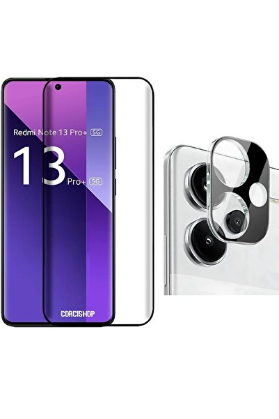 corcishop Xiaomi Redmi Note 13 Pro Plus 5G Tam Kaplayan Nano Ekran Koruyucu +...