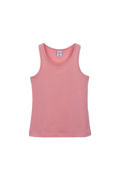 LOVETTI Girl's Salmon Basic Swimming TanK Top