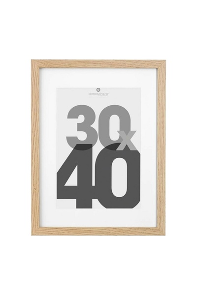 Atmosphera إطار صور مزخرف سهل التعليق على الحائط مقاس 30 × 40 سم