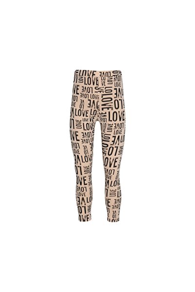 LOVETTI Καλοκαιρινό καλσόν με σχέδια - Όμορφα γράμματα για κορίτσια