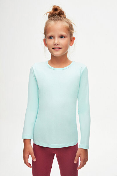 LOVETTI Mint Basic - Lycra μακρυμάνικο μπλουζάκι για κορίτσια