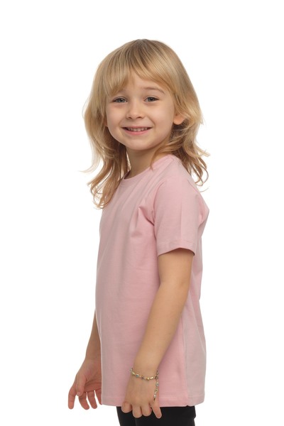 LOVETTI UniSex KidS T-Shirt - Dark Powder, Crew Neck, Short Sleeve