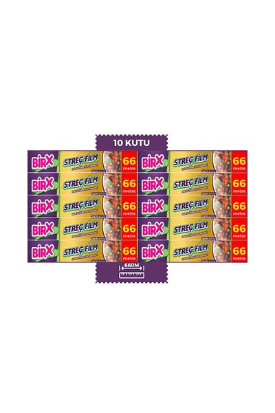 BIRX 30 cm 66 m 10X Food Type Boxed Stretch Film