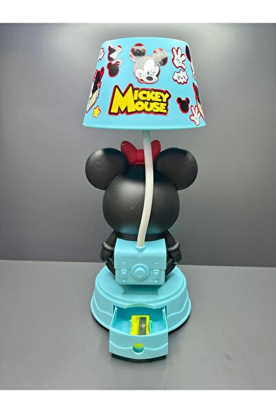 doğan hediyelik 3 Kademeli Led Işıklı Şarjlı Çocuk Masa Gece Lambası Abajür - Kuromi Hello Kitty Mickey Mouse