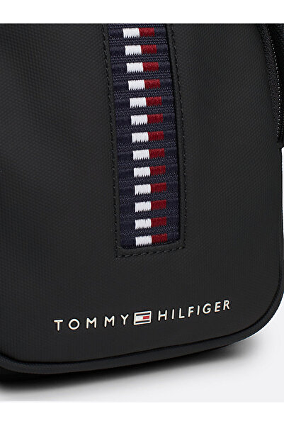 Tommy Hilfiger Erkek Siyah Omuz Çantası