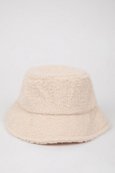 DeFacto Women's Basic Plain Cotton Bucket Hat R8187Az24Wn