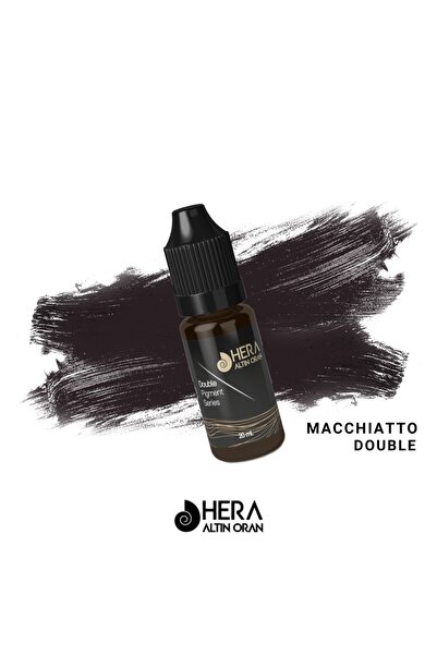 Hera Altın Oran 20ml Kalıcı Makyaj Ve Microblading Boyası (MACCHİATO DOUBLE,K...