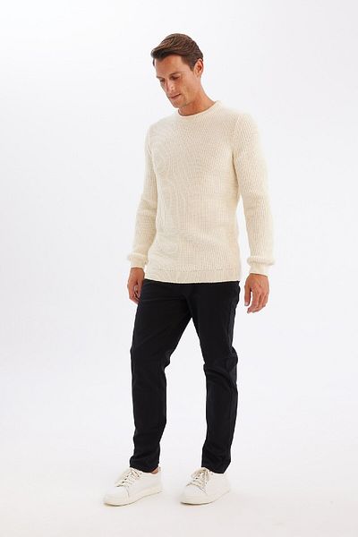 DeFacto Chino Canvas-Hose mit Tapered Fit Pocket C9443ax24au