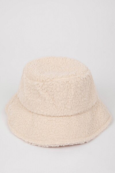 DeFacto Dámská základní obyčejná bavlněná čepice Bucket R8187Az24Wn