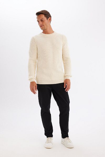 DeFacto Chino Canvas-Hose mit Tapered Fit Pocket C9443ax24au