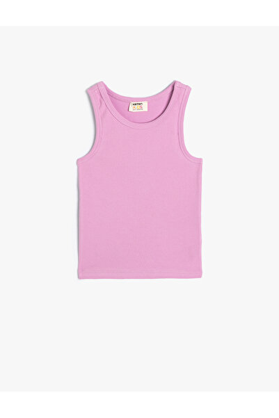 Koton قميص داخلي أساسي من القطن بدون أكمام - مضلع