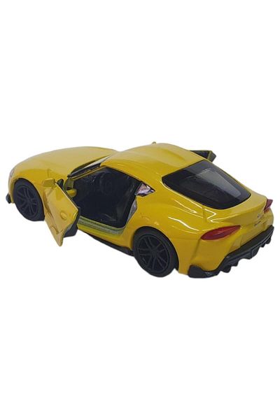 Angoravi 1:32 Pull Drop Car - 43786 - Yellow