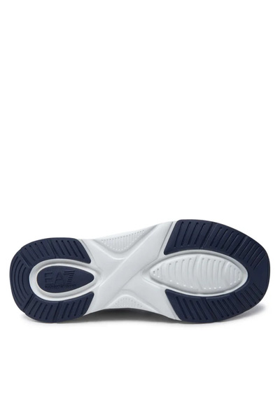 EA7 Unisex High Sole Lace-Up Comfortable Black-Gold Sneaker X8X087 Xk227-U043