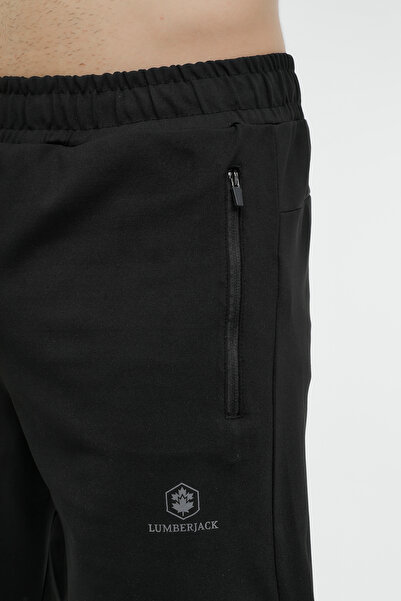lumberjack M-CT101 BSC PES SHORT 4FX Siyah Erkek Şort