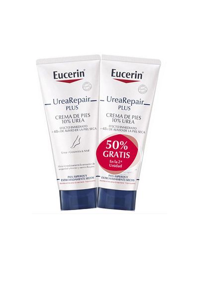 Eucerin Urearepair Plus Fusscreme %10 Üre Lot 2 X Eucerin 100 ml